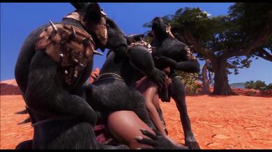 GANGBANG compilation featuring Maya (Wildlife 3d animation)