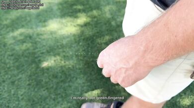 Prank Gardener - I get fucked by his big cock and take a huge facial cumshot