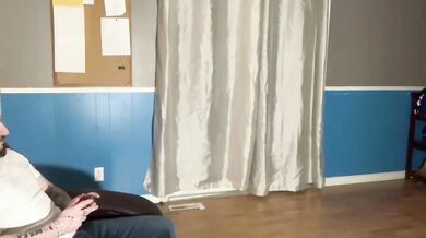 Step sister blindfolded brother to give him Valentine’s Day surprise
