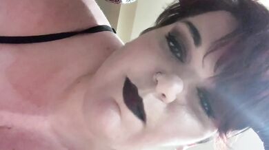 Sexy BBW Femdom Krampus Owns Your Naughty Cock