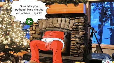 [Xmas Hentai Game] Ep.11 Nintendo sex orgy with Santa with samus rosalina peach and zelda