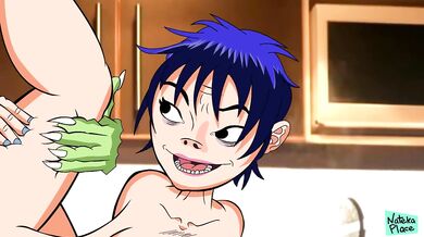 Gorillaz xxx Porn Parody - Noodle and Murdoc