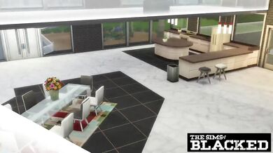 The Sims 4 Blacked - Getting BBC is this Hot Blonde's only Priority