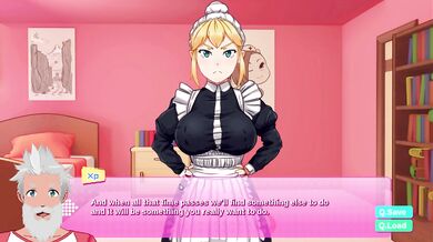 HEROES UNIVERSITY H - Wild reverse cowgirl on the study room (8)