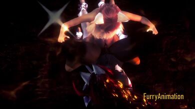 Furry Hentai 3D - Threesome Doble Penetration