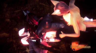 Furry Hentai 3D - Threesome Doble Penetration