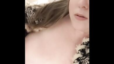 Smoke and Tease in Hotel room