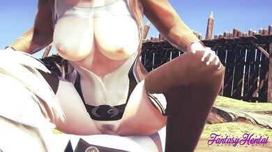 Attack on Titans Hentai - Annie Boobjob and Fucked with cum inside