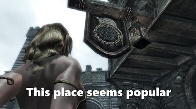 Andrea Becomes A Stripper At An Inn Skyrim