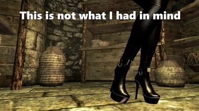 Andrea Becomes A Stripper At An Inn Skyrim