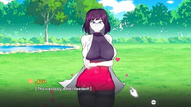 Oppaimon [Hentai Pixel game] Ep.2 Fucking with the professor Alexa in pokemon parody