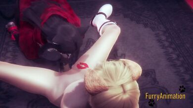 Furry Hentai 3D - DogBoy and Cat Have Hard Sex 1/2