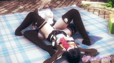 Attack on Titans - Annie & Mikasa Lesbian sex