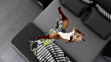 Otter Babe Orders Fuck Robot and gets Fucked Silly - Second Life Yiff