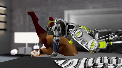 Otter Babe Orders Fuck Robot and gets Fucked Silly - Second Life Yiff