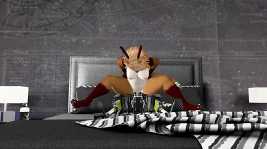 Otter Babe Orders Fuck Robot and gets Fucked Silly - Second Life Yiff