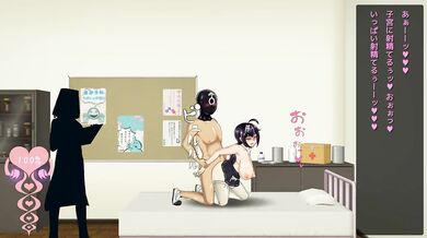 Breeding Logs [Japanese Hentai game] Ep.1 fuck bucket head and squirting in a public library