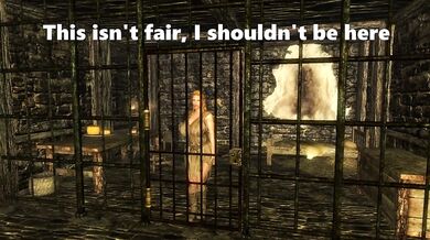 Andrea's Prison Gang Bang A Skyrim Story