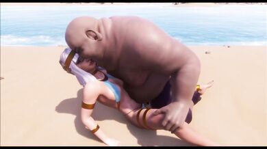Fat ugly guy fucks egyptian princess (Wildlife animation)