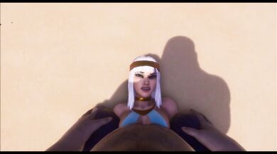 Fat ugly guy fucks egyptian princess (Wildlife animation)