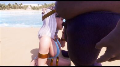 Fat ugly guy fucks egyptian princess (Wildlife animation)