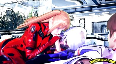 NERV TRIO 3D HENTAI SFM