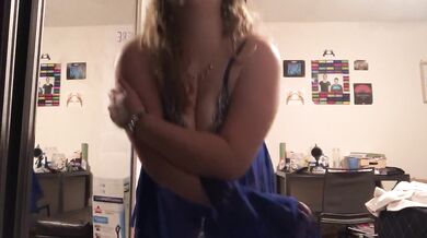 18-year-old Virgin Squirts in Lingerie