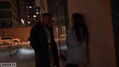 SPONTANEOUS SEX WITH A STRANGER IN AN ELEVATOR, ON A PUBLIC BALCONY, IN THE ENTRANCE