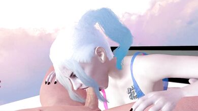 Harley Quinn Blowjob