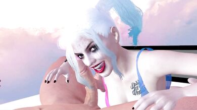 Harley Quinn Blowjob