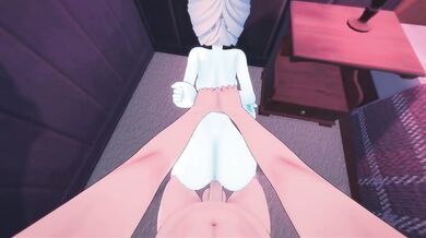 Pearl getting fucked from your POV, doggystyle orgasm - Steven Universe Hentai.