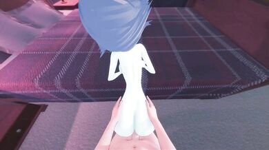 Pearl getting fucked from your POV, doggystyle orgasm - Steven Universe Hentai.