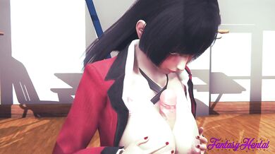 Kakegurui Hentai - Jabami having sex at School