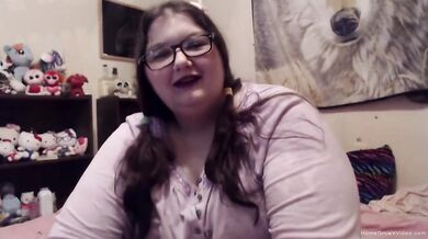 Real amateur BBW and her boyfriend make a porno