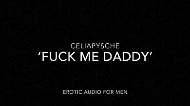 Fucking Myself For Daddy - Erotic Audio for Men