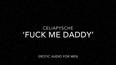 Fucking Myself For Daddy - Erotic Audio for Men