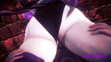 Darkstalkers Hentai - Morrigan Hard Sex