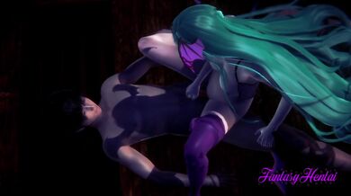 Darkstalkers Hentai - Morrigan Hard Sex