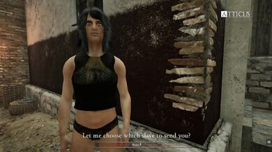 Slaves of Rome [SFM 3D game] Ep.1 Fucking a huge breast girl in the public street