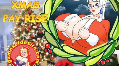 [Xmas Hentai Game] Christmas Pay Rise - Mrs. Santa fucks cheat on her husband with Sparky the elf