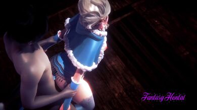 Frozen Hentai 3D - Elsa Have sex in his castle