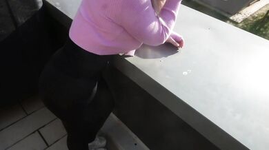 Hardcore Fucking with a Busty Slut Neighbor and Her Fat Ass