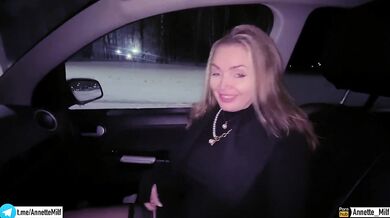 My friend's mom fucked me in the car