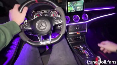 Fucked Outside On His Mercedes - Luna Doll