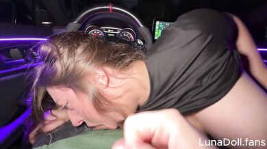 Fucked Outside On His Mercedes - Luna Doll