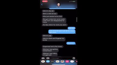 Sexting with my son's friend and I end up deep throating him while I get on his face