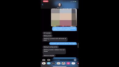 Sexting with my son's friend and I end up deep throating him while I get on his face