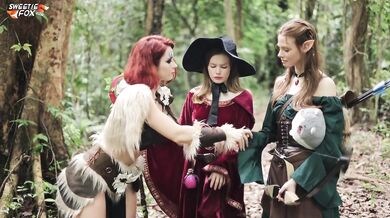 D&D Little Big Porn Adventure Part I - Demon Kitty (Sweetie Fox, Diana Rider, ArinaFox)