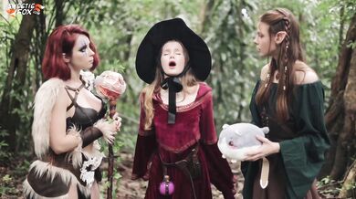 D&D Little Big Porn Adventure Part I - Demon Kitty (Sweetie Fox, Diana Rider, ArinaFox)