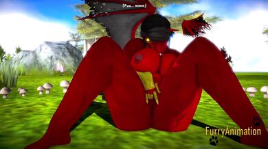 Furry Hentai 3D - Dragon Fingering and Squirting